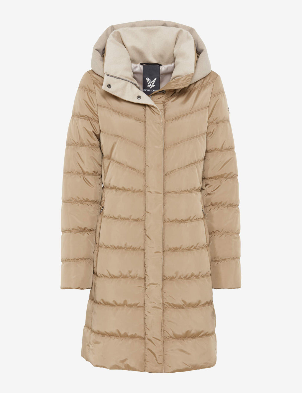 Gewatteerde jas Praag