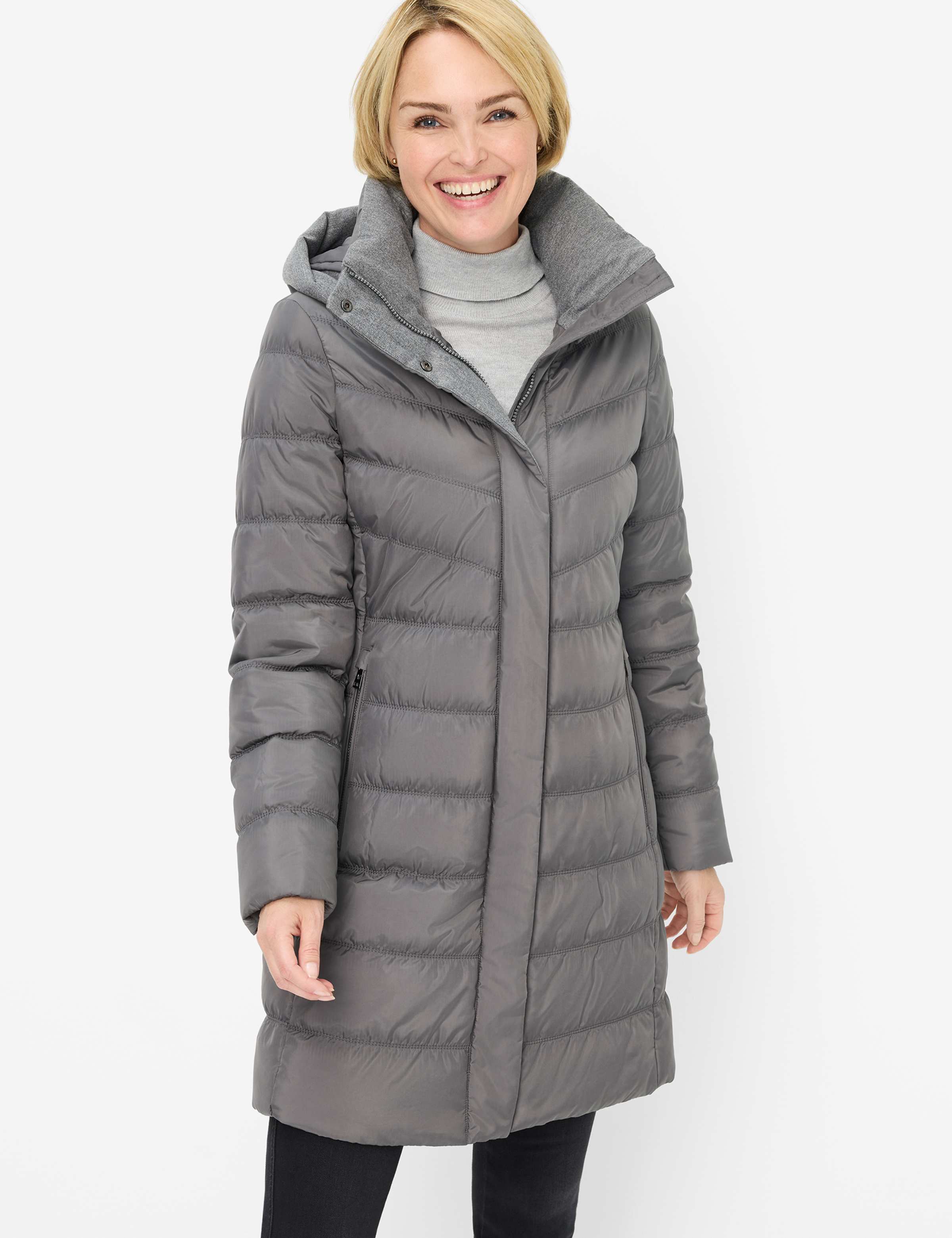 Gewatteerde jas Praag