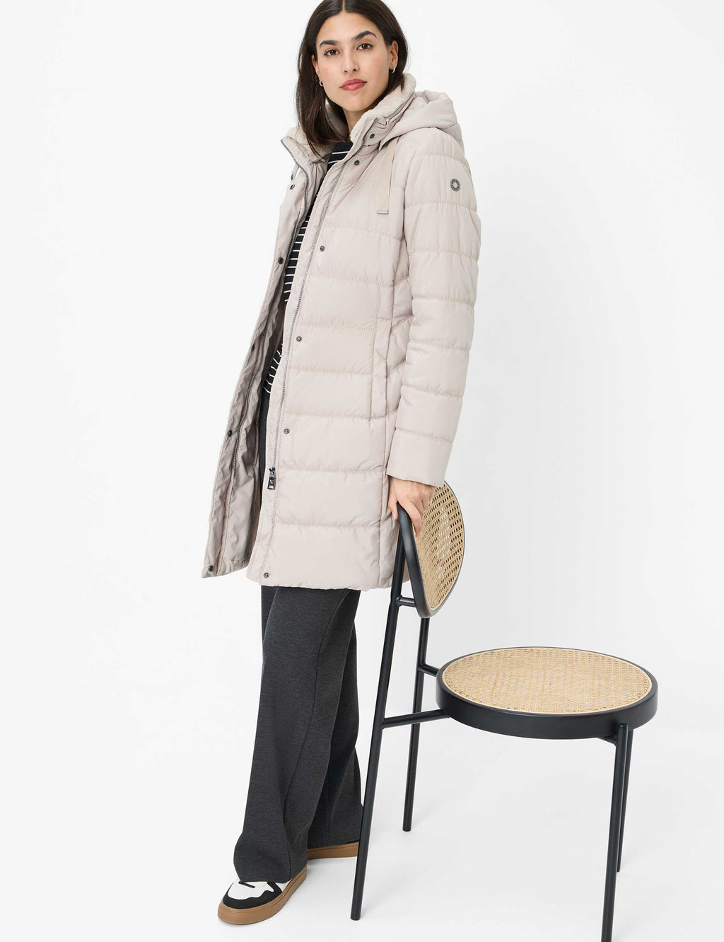 Gewatteerde jas Warschau