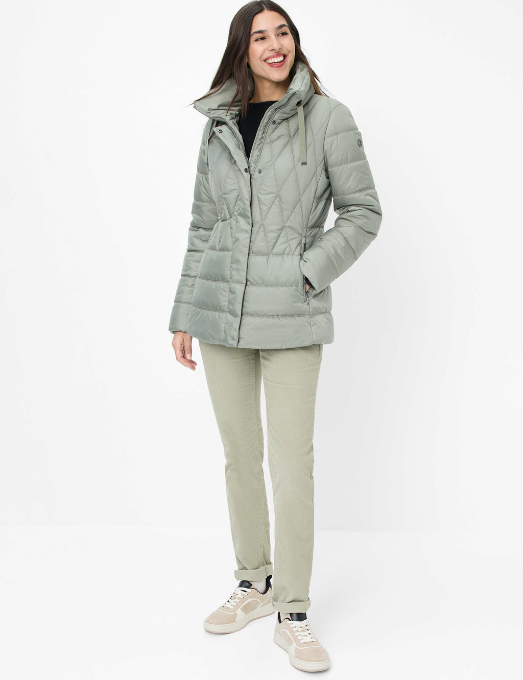 Riga gewatteerde jas