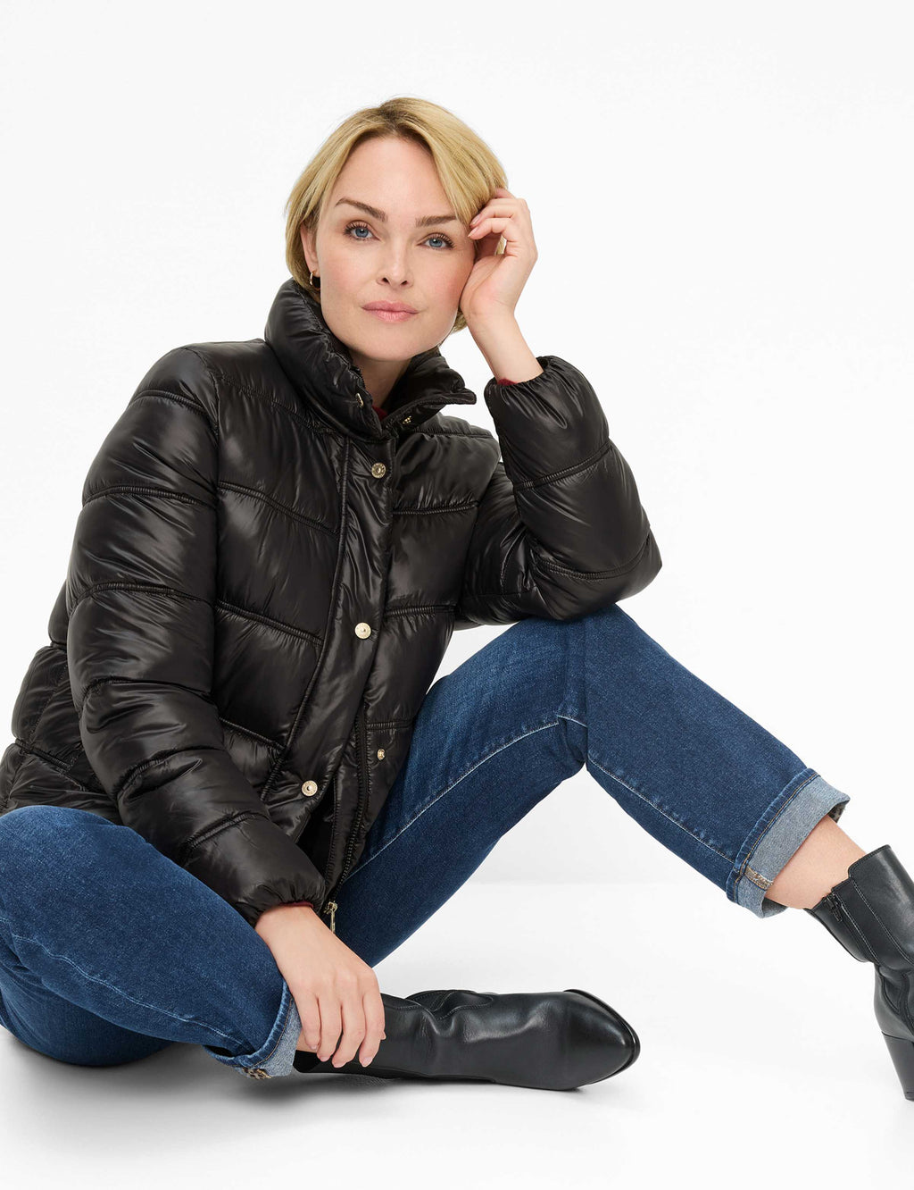 Alba gewatteerde jas