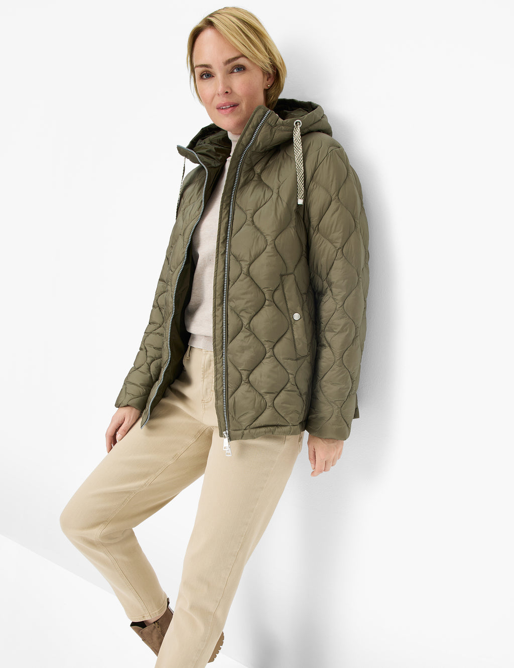 Bari gewatteerde jas