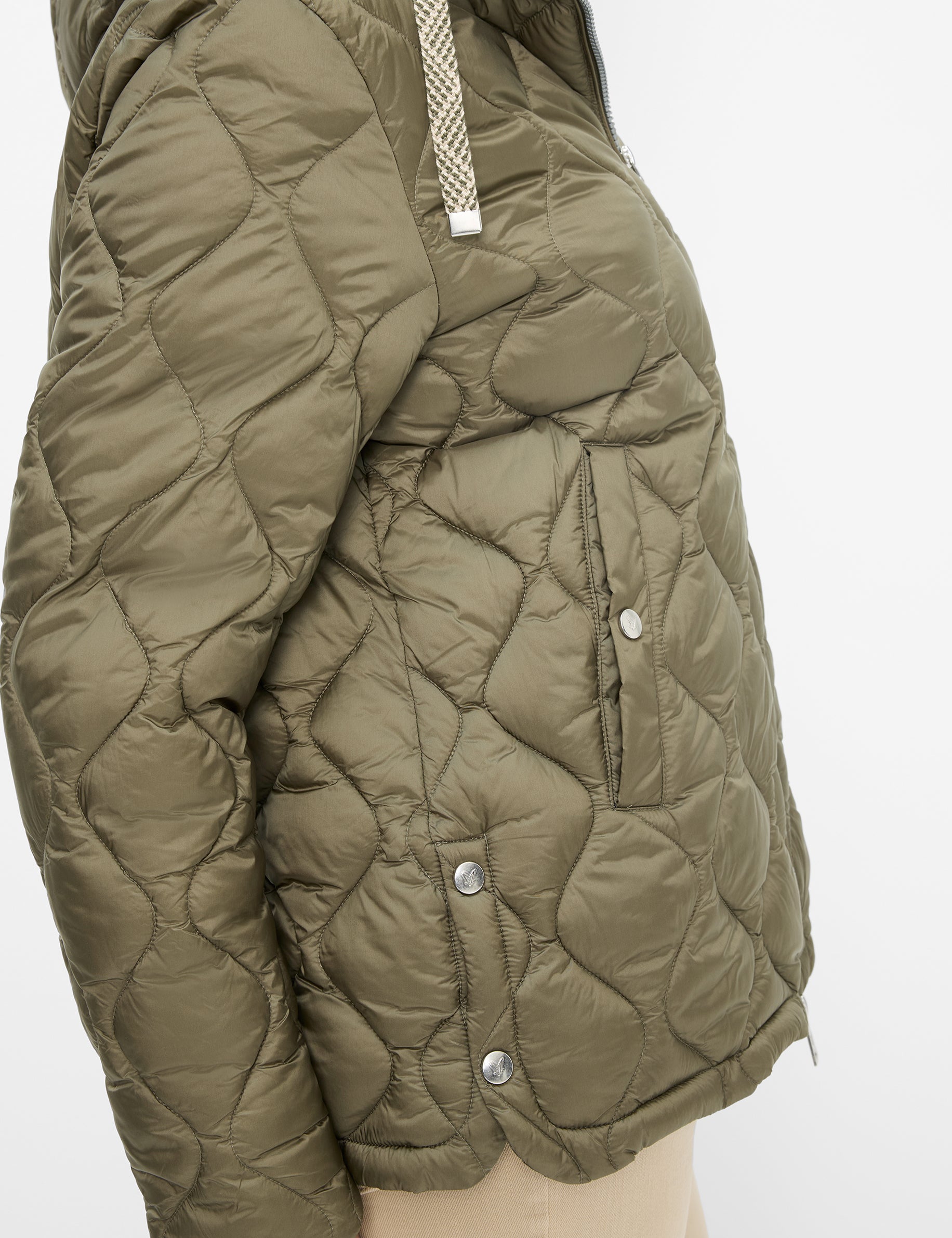 Bari gewatteerde jas