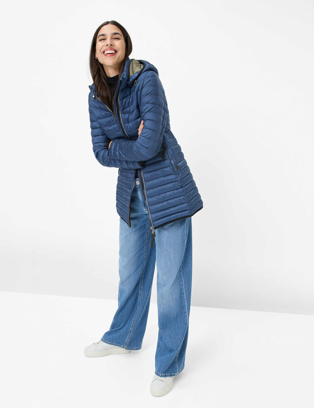 Andria gewatteerde jas