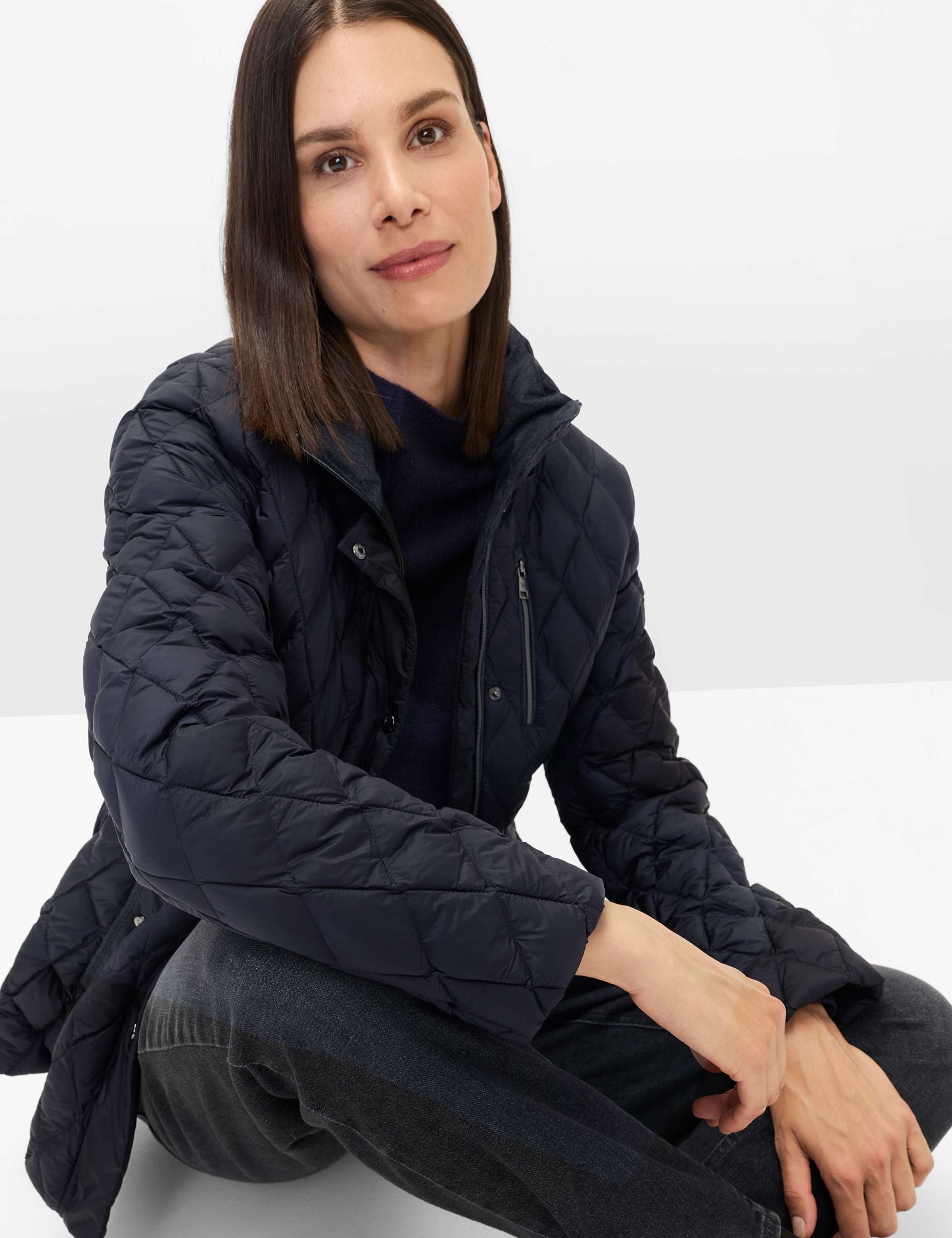 Bologna gewatteerde jas