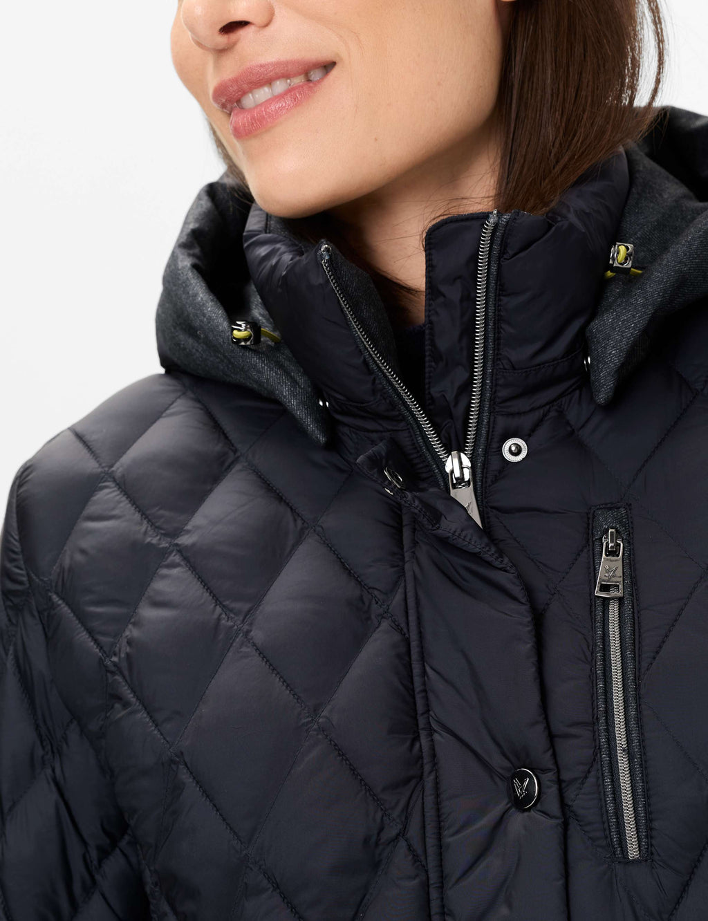 Bologna gewatteerde jas