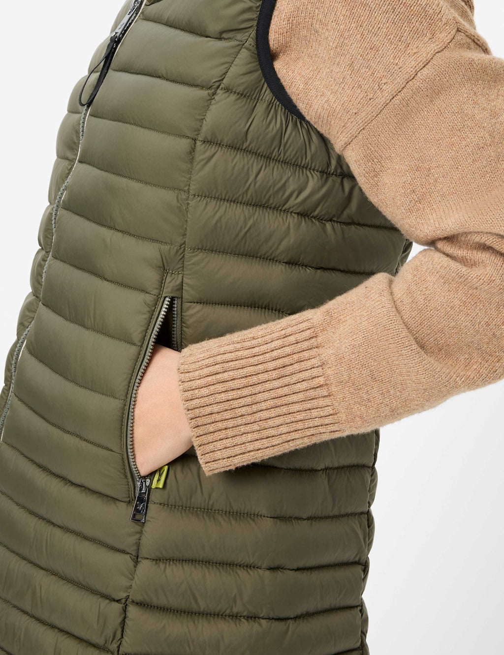 Marsala gewatteerd vest