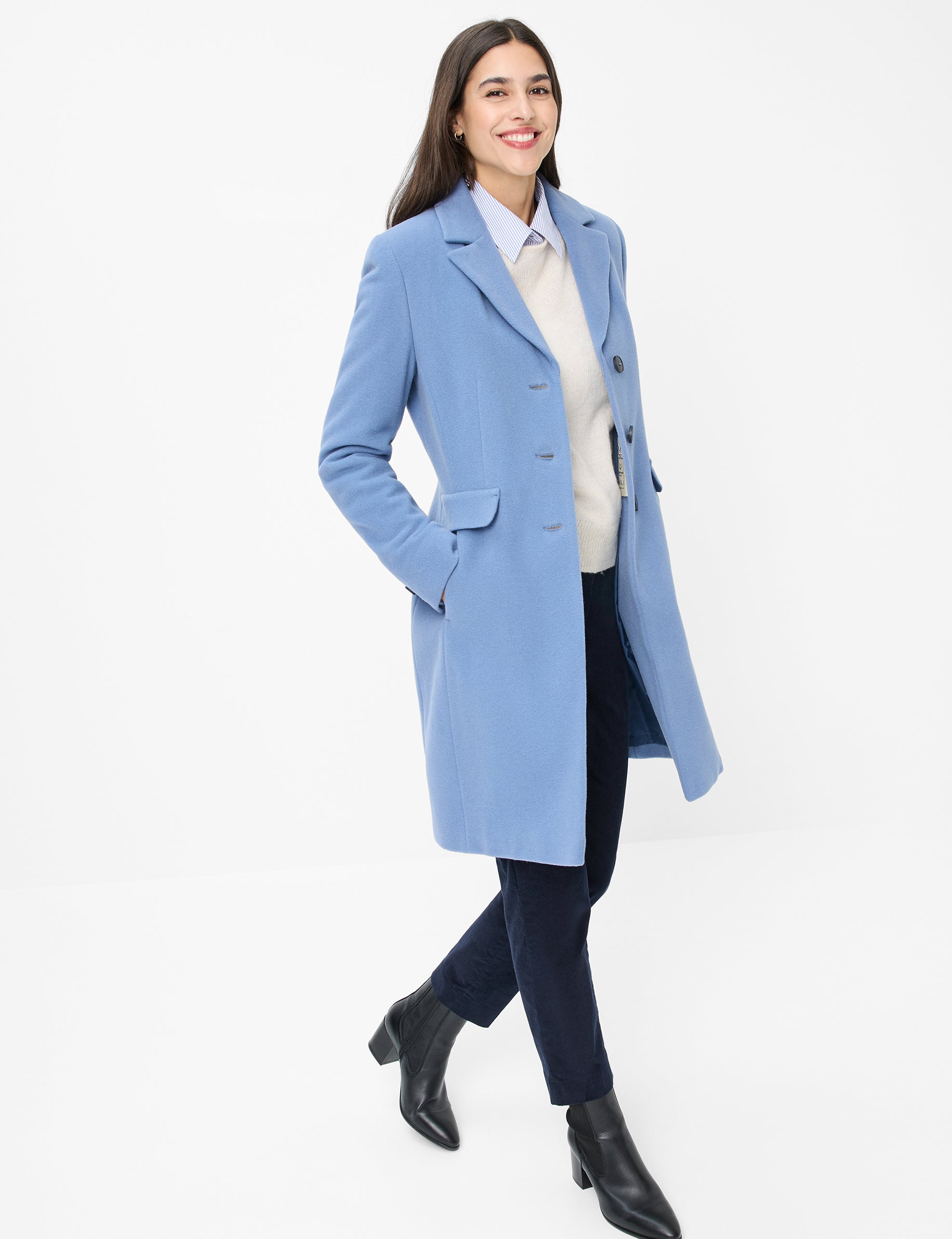 Latijns-Amerikaanse wollen jas