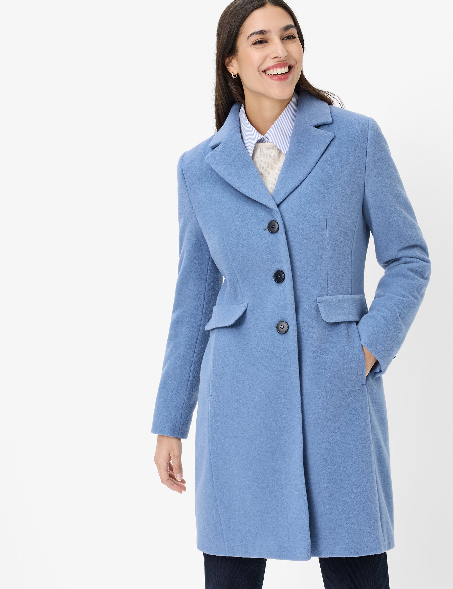 Latijns-Amerikaanse wollen jas