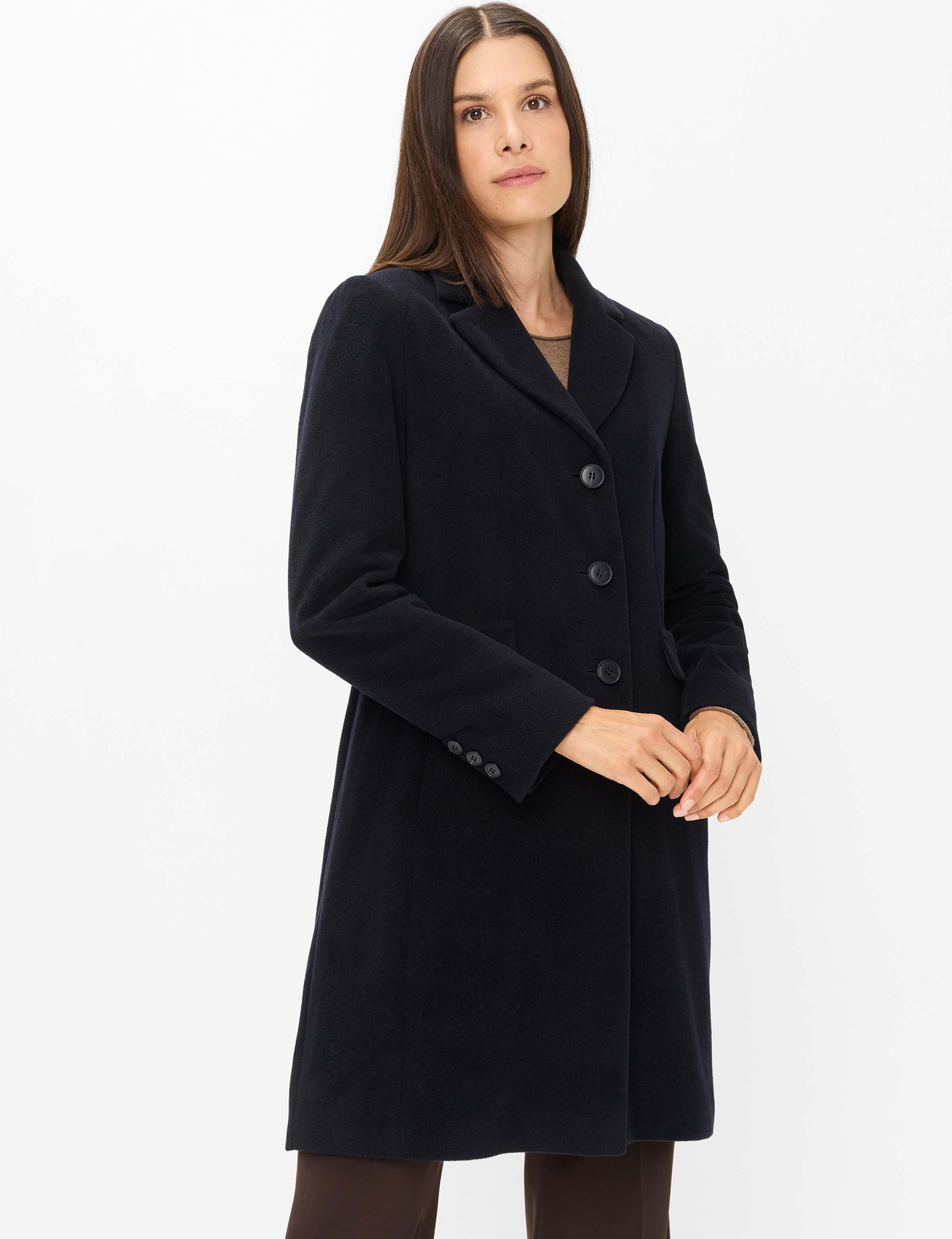 Latijns-Amerikaanse wollen jas